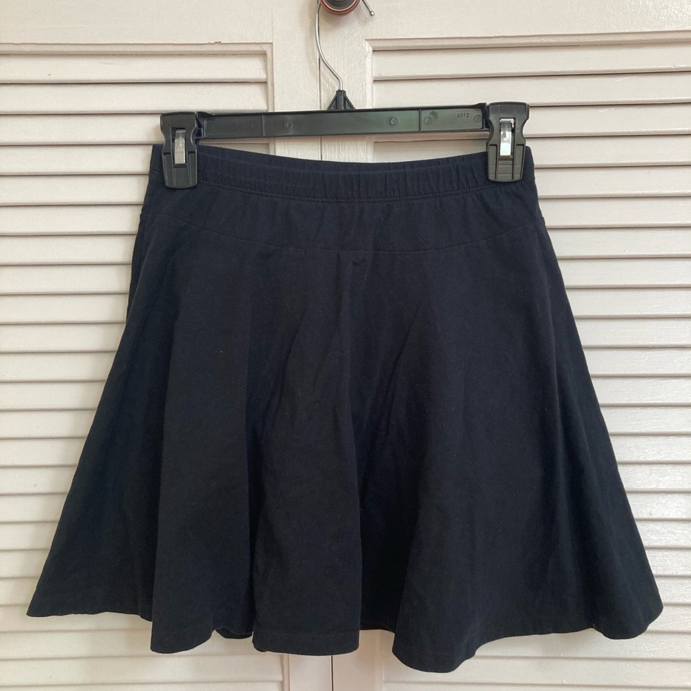 Thrifted black skirt